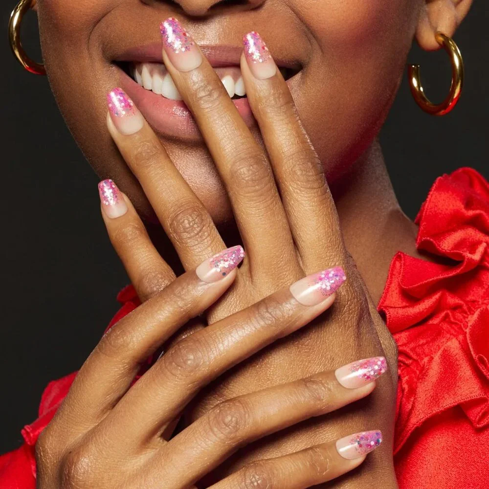 KISS Gel Fantasy Dreamdust Nails Short length - Courage